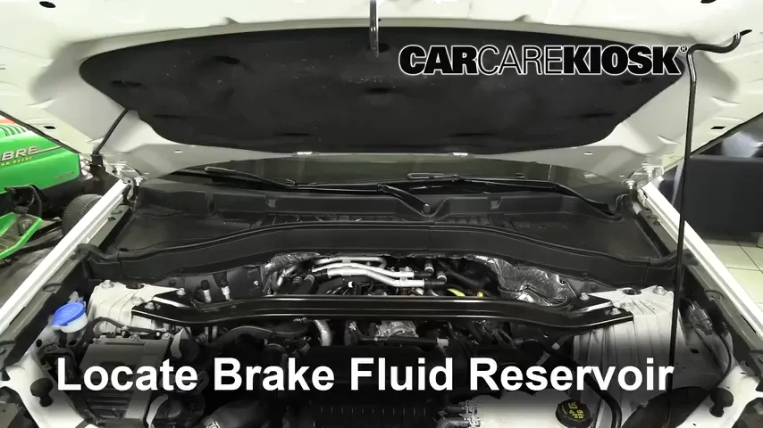 2021 Ford Explorer Platinum 3.0L V6 Turbo Brake Fluid